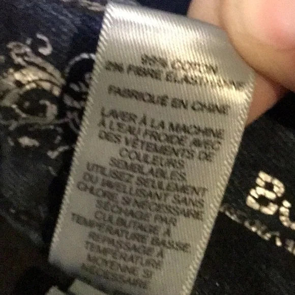 sac741❤️Low Rise Bootcut w/33" Inseam Express Demin Jeans - Picture 8 of 9